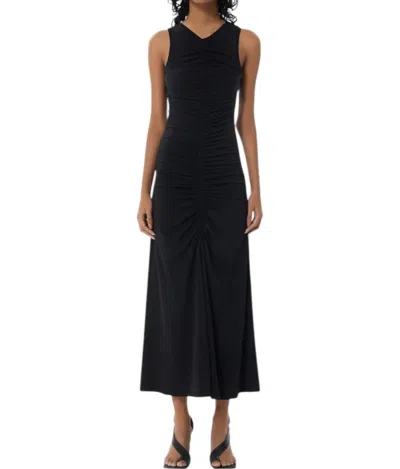 Maria Cher Alsina Mich Midi Dress In Black