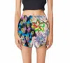 Maria Cher Areco Dinna Short In Purple Mix 4 In Multi
