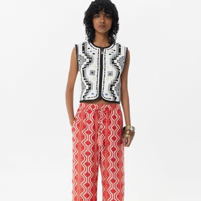 Maria Cher Ayacucho Africa Pants In Red