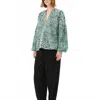 Maria Cher Baradero Alaina Blouse In Green In Green