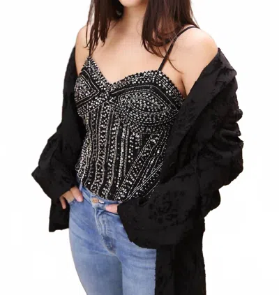Maria Cher Bayo Gigi Top In Black