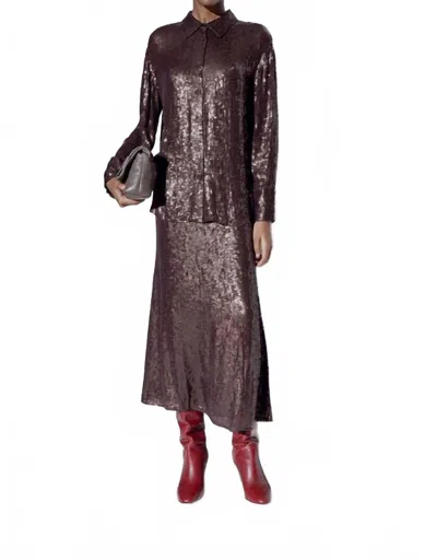 Maria Cher Cardales Cyrus Shirt In Brown