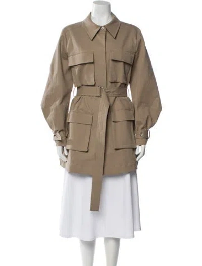 Pre-owned Maria Cher Coat In Neutral