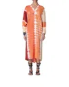 Maria Cher Concordia Lupa Shirt Dress In Mix 1 Orange In Multi