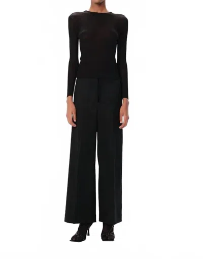 Maria Cher Funes Allie Pullover Top In Black