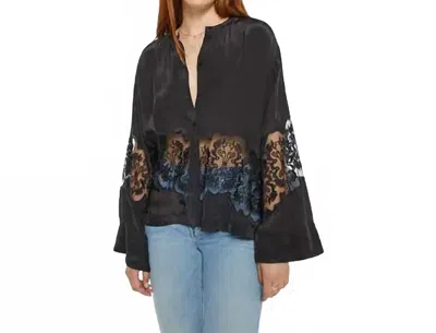 Maria Cher Gratiot Bella Blouse In Black
