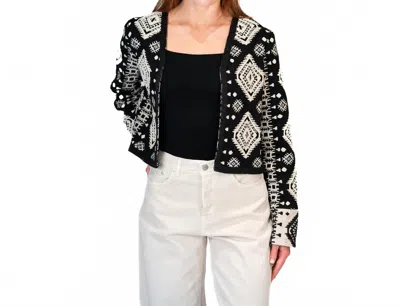 Maria Cher Gutenberg Nellie Jacket In Black