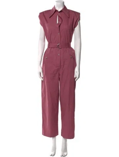 Pre-owned Maria Cher Jumpsuit In Pink