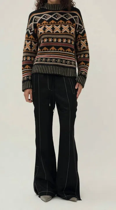 Maria Cher Kravitz Candy Pullover In Black