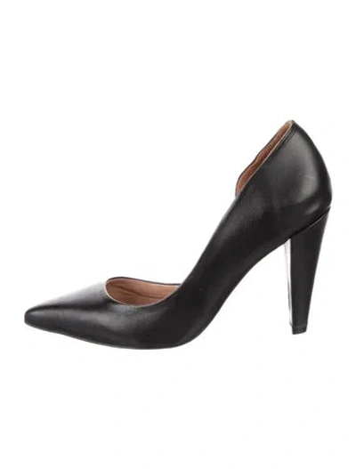 Pre-owned Maria Cher Leather Pumps In Black