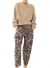 Maria Cher Leon Eli Cargo Pants In Black In Black
