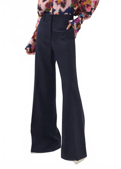 Maria Cher Lou Sam Wide Leg Pants In Marine In Blue