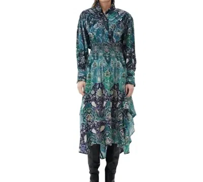Maria Cher Lugo Amapola Skirt In Blue In Black