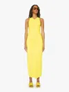 MARIA CHER MICH MIDI DRESS IN YELLOW - SIZE X-LARGE