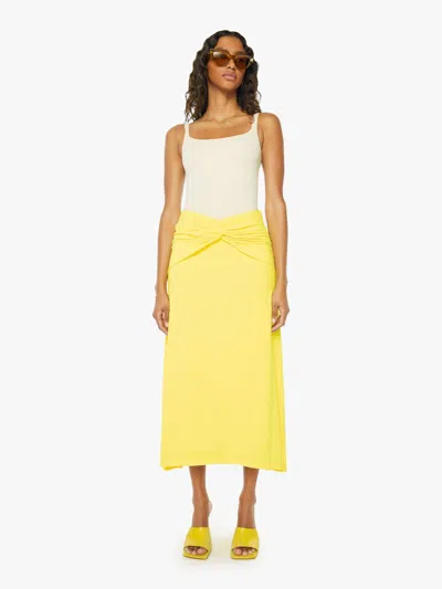 Maria Cher Noel Long Skirt In Yellow
