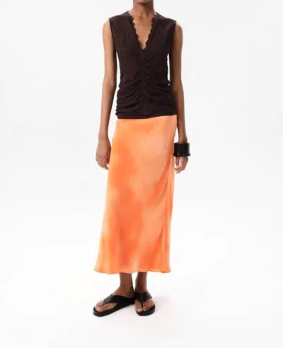 Maria Cher Olaya Winona Sleeveless Top In Charcoal
