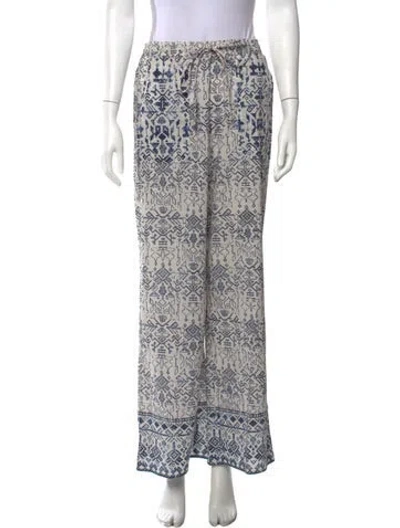 Pre-owned Maria Cher Printed Wide Leg Pants W/ Tags In Multicolor