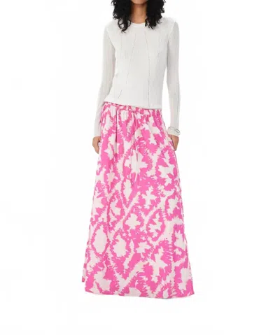 Maria Cher Sant Rita Trudy Long Skirt In Ethnic Fuchsia In Multi