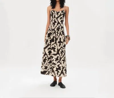 Maria Cher Santa Rita Marie Dress In Ethnic Ecru In Multi