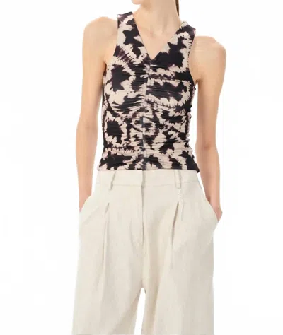 Maria Cher Santa Rita Mich Top In Multi