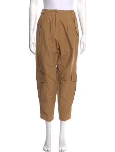 Pre-owned Maria Cher Straight Leg Pants W/ Tags In Neutral