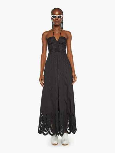 Maria Cher Tori Long Dress In Black