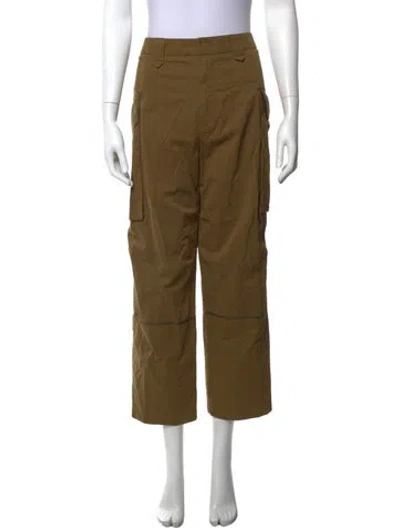 Pre-owned Maria Cher Wide Leg Pants In Green