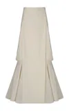 Maria Elena Villamil Azucena Structured Maxi Skirt