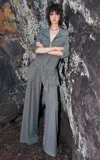 Maria Elena Villamil Clico Wide-legged Trousers In Green