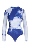 Maria Elena Villamil Trazo Bodysuit In Print