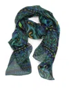 Maria Enrica Nardi Cameron Silk Stole In Multicolor