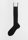 Maria La Rosa Bio College Socks In Black