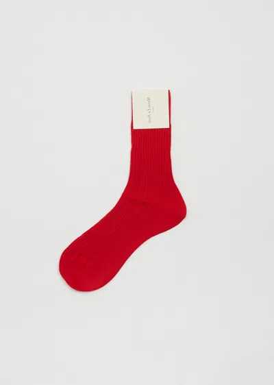 Maria La Rosa Bio Socks In Red