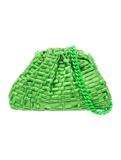 Pre-owned Maria La Rosa Evening Bag In Green