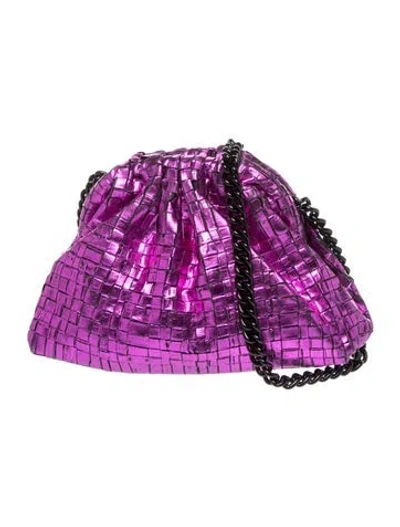 Pre-owned Maria La Rosa Evening Bag In Purple