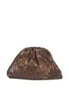 Maria La Rosa Game Laminated Clutch Bag