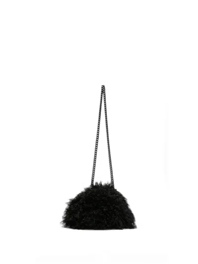Maria La Rosa La Muse Mini Game Shoulder Bag In Black