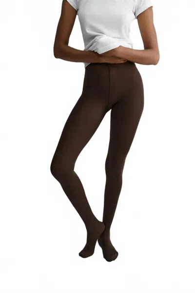 Maria La Rosa Lycra Tights In Brown