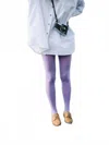 Maria La Rosa Lycra Tights In Lilac In Blue