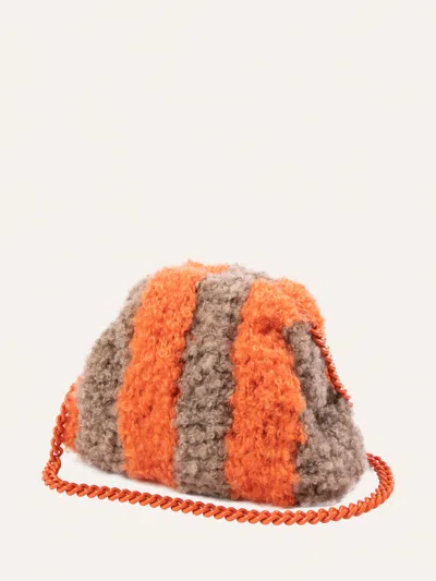 Maria La Rosa Mini Game Costanza Bag In Orange