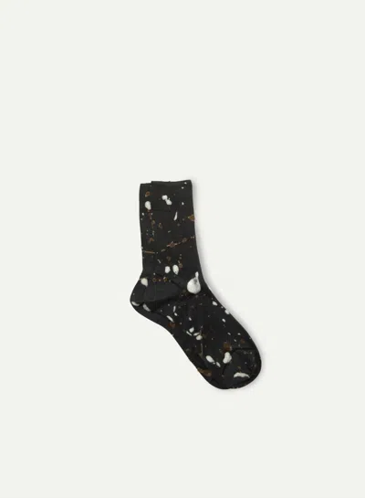 Maria La Rosa Pollock Socks In Black Multi