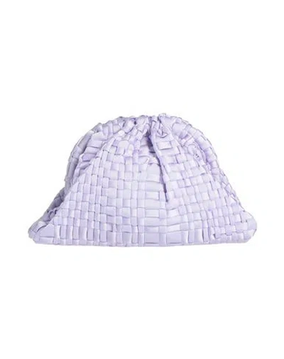 Maria La Rosa Woman Handbag Lilac Size - Polyester In Purple