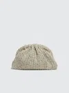 Maria La Rosa Women's Crochet Game Purse In Ecru In White