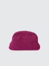 Maria La Rosa Women's Crochet Game Purse In Fuschia In Pink