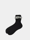 Maria La Rosa Women's Miami Cashmere Socks One Size In Black