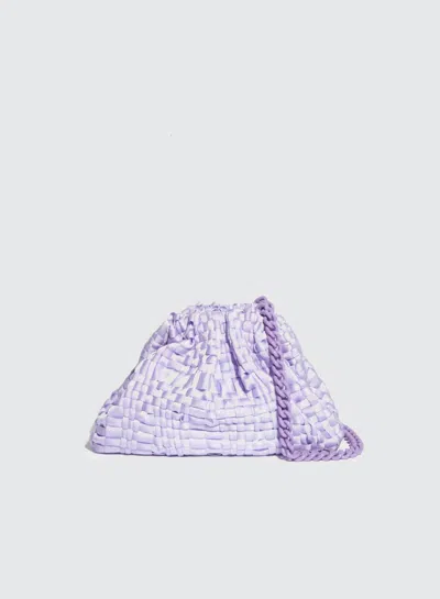 Maria La Rosa Women's Mini Game Bag In Lilac In Blue