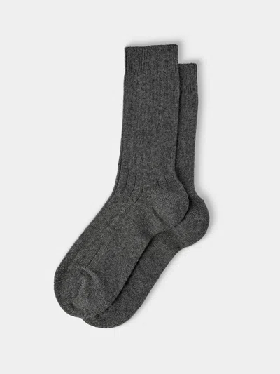 Maria La Rosa Women's Ribbed Cashmere Socks One Size