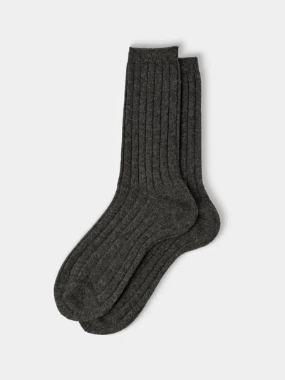 Maria La Rosa Women's Ribbed Wool-blend Socks One Size