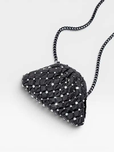 Maria La Rosa Women's Strass Mini Game Clutch Bag In Black