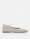 Maria Luca Augusta Ballerinas With Rhinestones In Silber